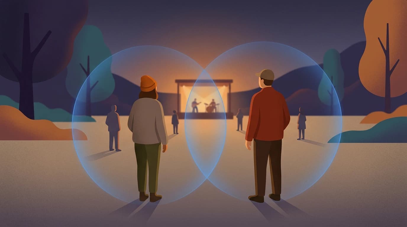 Connect over shared moments.